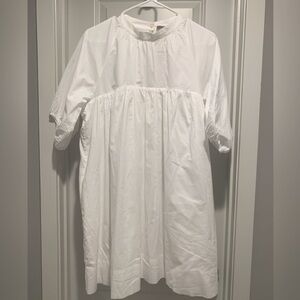 NWOT White Everlane SZ Medium Dress.